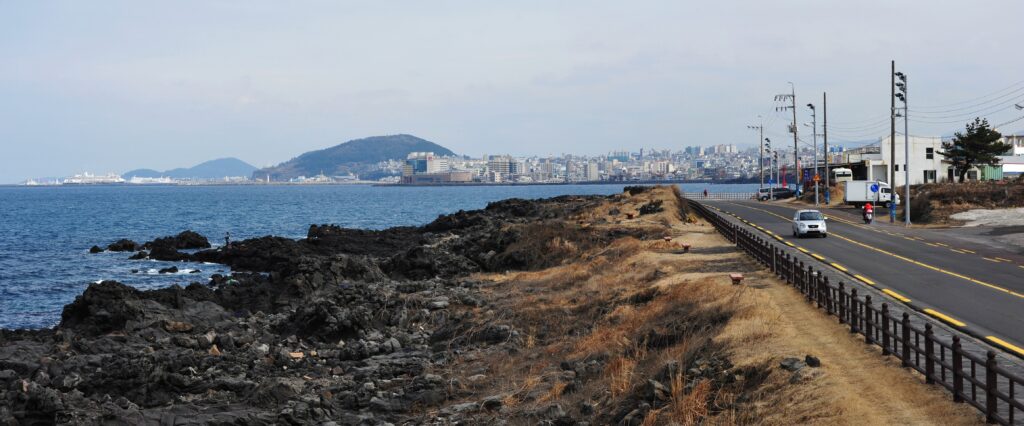 도두동 해안도로